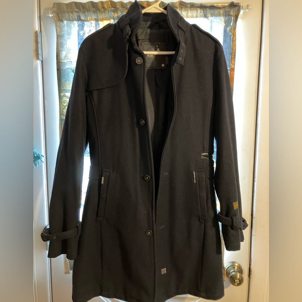 G-Star Raw military style 3/4 pea coat